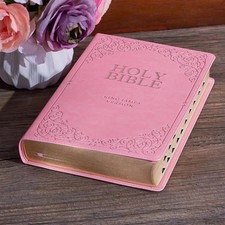 KJV Pink Faux Leather Giant