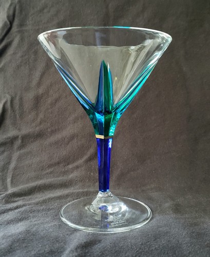 Zecchin style murano blu - zecchin,