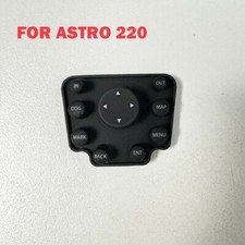 Per GARMIN Astro 220 Astro220 Tastiera in Gomma Pulsante Menu