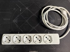 Presa Multipla VIMAR (5 Porte, 250V)