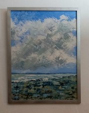 huile au couteau  "RECTANGLE