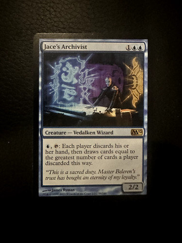 Mtg jace archivist 2012 - jace's,