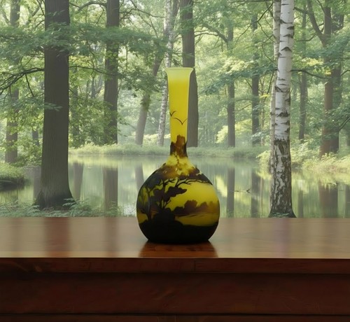 Galle landscape cammeo vaso - galle,