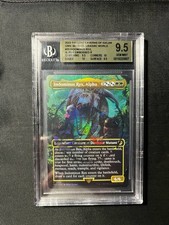 Indominus Rex Alpha - Mtg - Emblem - Bgs 9.5 - Eng - Jurassic Park Embossed