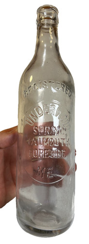 Antica bottiglia acqua