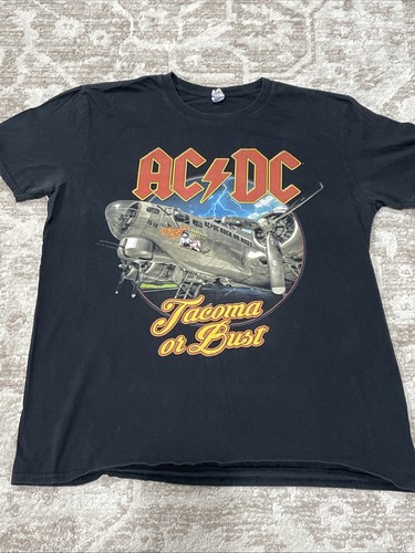 Maglietta acdc tacoma bust - maglietta, or