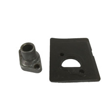 Ricambio DECESPUGLIATORE kawasaki kt 17 FLANGIA COLLETTORE carburatore usato