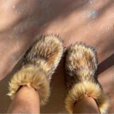 Stivali invernali fuzzy donna