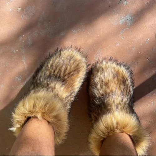 Stivali invernali fuzzy - , donna