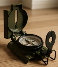 Bussola lentitica militare ufficiale Cammenga USA, impermeabile accurata 3H