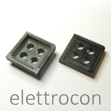 5 pezzi PLCC 84 PIN Zoccolo THT  84 pin SOP Socket 84 PIN ITT LCS-84 Giappone