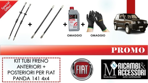 Kit tubi freno anteriori - freno, +