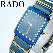 Rado Diastar 160.0281.3N Data Ceramica Quadrante Nero dal Giappone