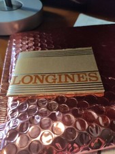 Longines garantia warranty  guarantee vintage gold master flyback original