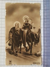 Santino Holy Card fustellato Fuga in Egitto 1899 ESA 1011 F73 ^