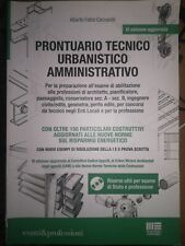 Prontuario Tecnico Urbanistico Amministrativo Con guida Pratica Ala Progettazion