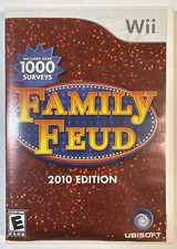 Family Feud / Edizione 2010 / Gioco Nintendo Wii / Completo / Testato e Funzionante