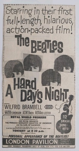 Beatles hard days night - beatles,