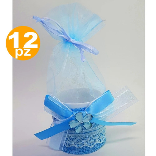 Bomboniere scatola azzurra - bomboniere,