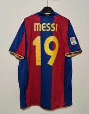 BARCELLONA MAGLIA NIKE MESSI HOME JERSEY TRIKOT MAILLOT SHIRT 2007-2008 CAMISETA