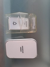 Aigostar - Campanello Senza Fili, Wireless Impermeabile AC, Bianco 