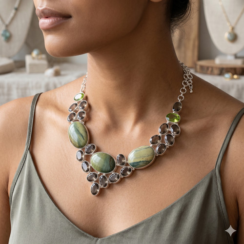 Collana catena argento