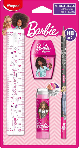 Set cancelleria barbie 4 - set, di