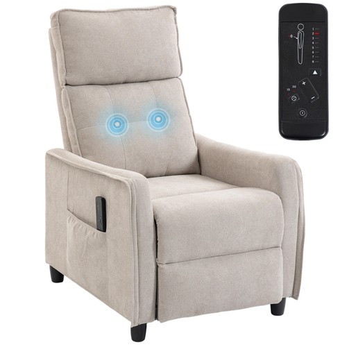 Homcom poltrona reclinabile - homcom, a