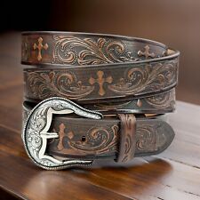 Full Grain Leather Hand Tooled