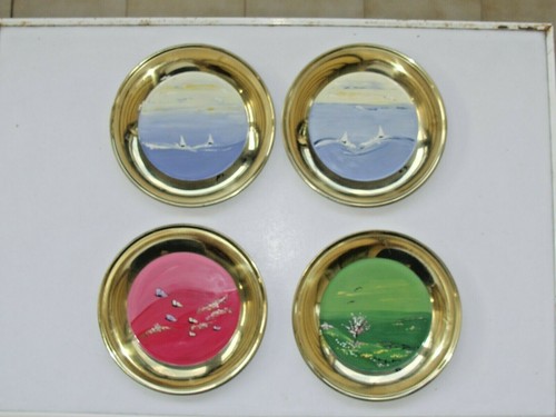 Set vintage hand painted - vintage,