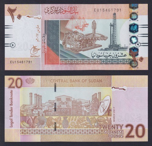 Banconota sudan sudanese - sudan,