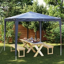 Tenda per feste 2,5x2,5 m blu