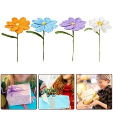 Fiori all'uncinetto fatti a