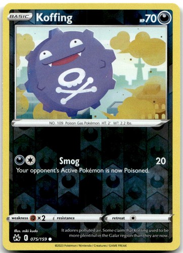 Koffing 075 159 corona - koffing, 075/159