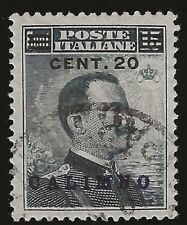 1916 Isole greche (Calimno) - 20 su 15 cent. Michetti usato