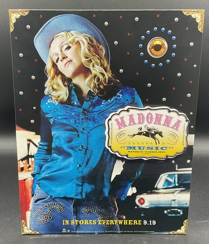 Madonna music album promo - album,