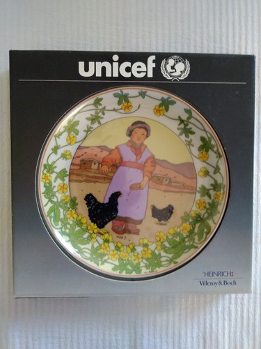 Piatto unicef bambini nel - "bambini,