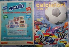Album "COPERTINA" calciatori panini 1990-1991