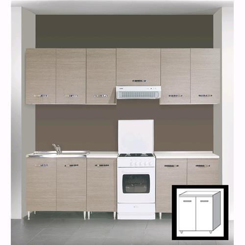 Kit cucina base 2 ante - -,