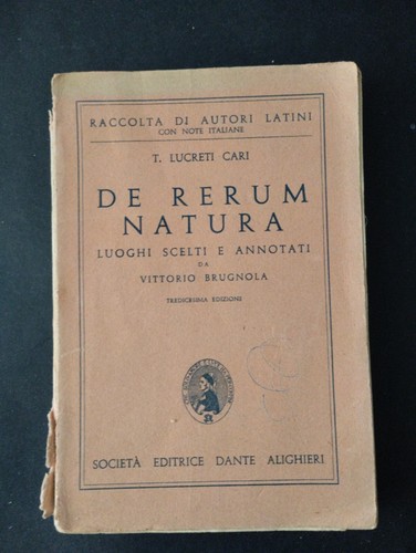 Rerum natura t lureti - rerum,