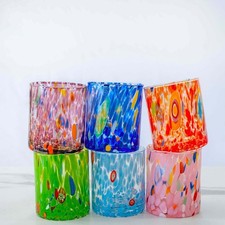 Set 6 Bicchieri in Vetro di