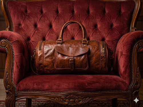 Borsa cuoio marrone - borsa,