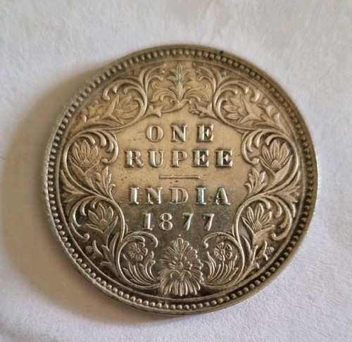 Moneta rupia india - india, silver
