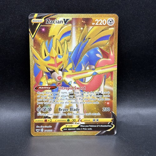 Pokémon zacian 211 202 - pokémon, v
