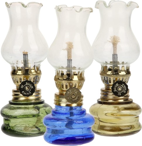 Mini lampade olio - 3x,