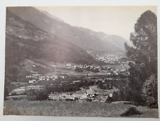 Ritaglio Foto Illustrazione 1967 Val di Sole con Dimaro Monclassico e Malè