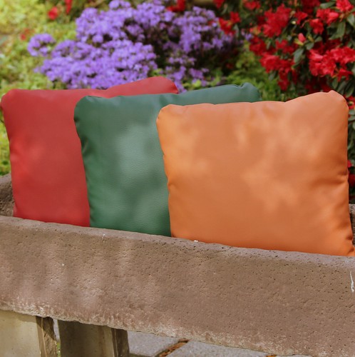 Pelle cuscino 40x40 - pelle, in