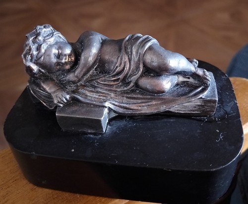 Gesù bambino che dorme - bambino,