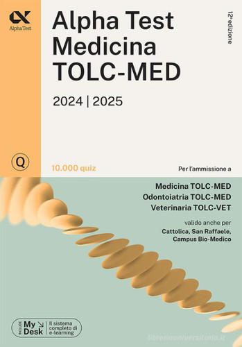Alpha test medicina tolc - alpha,