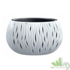 2 PZ VASO PORTAVASO BIANCO